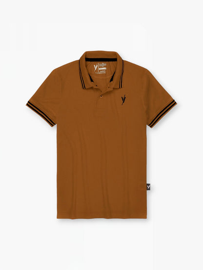 Tipping Collar Plain Polo Shirt VP11-F