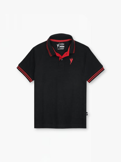 Tipping Collar Plain Polo Shirt VP11-A