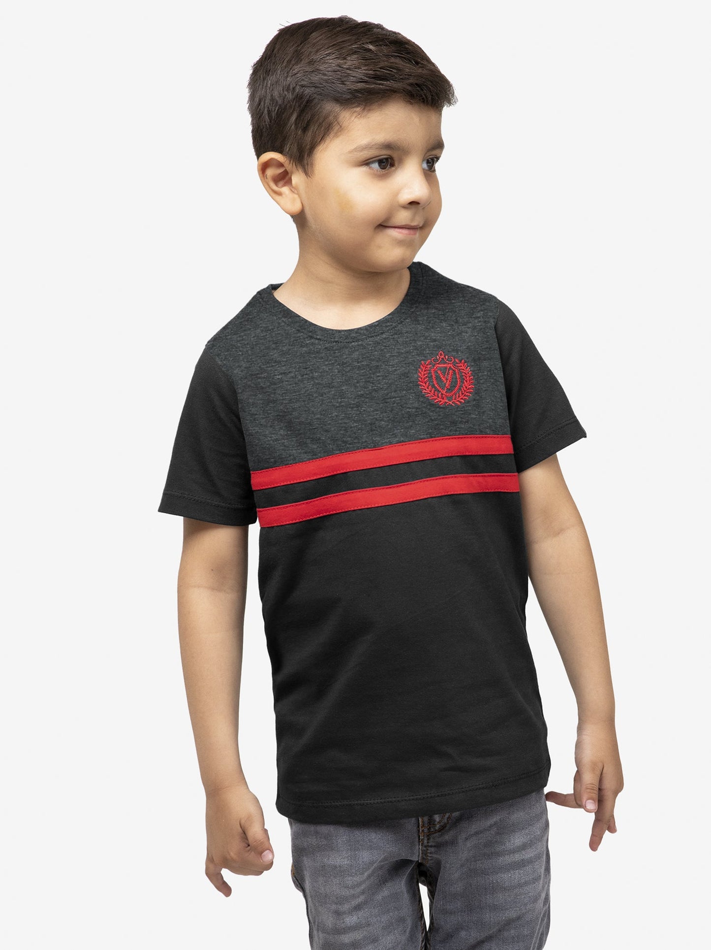 Boys Tee Shirt Summer Single Jersey Art# VBT05-B