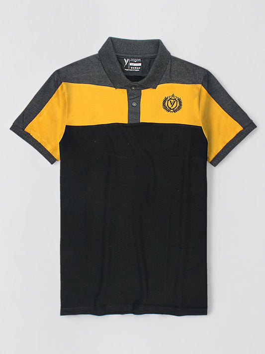 Mens Polo Shirt (Short Sleeve) By Velvour Art #VMP04-A/CY