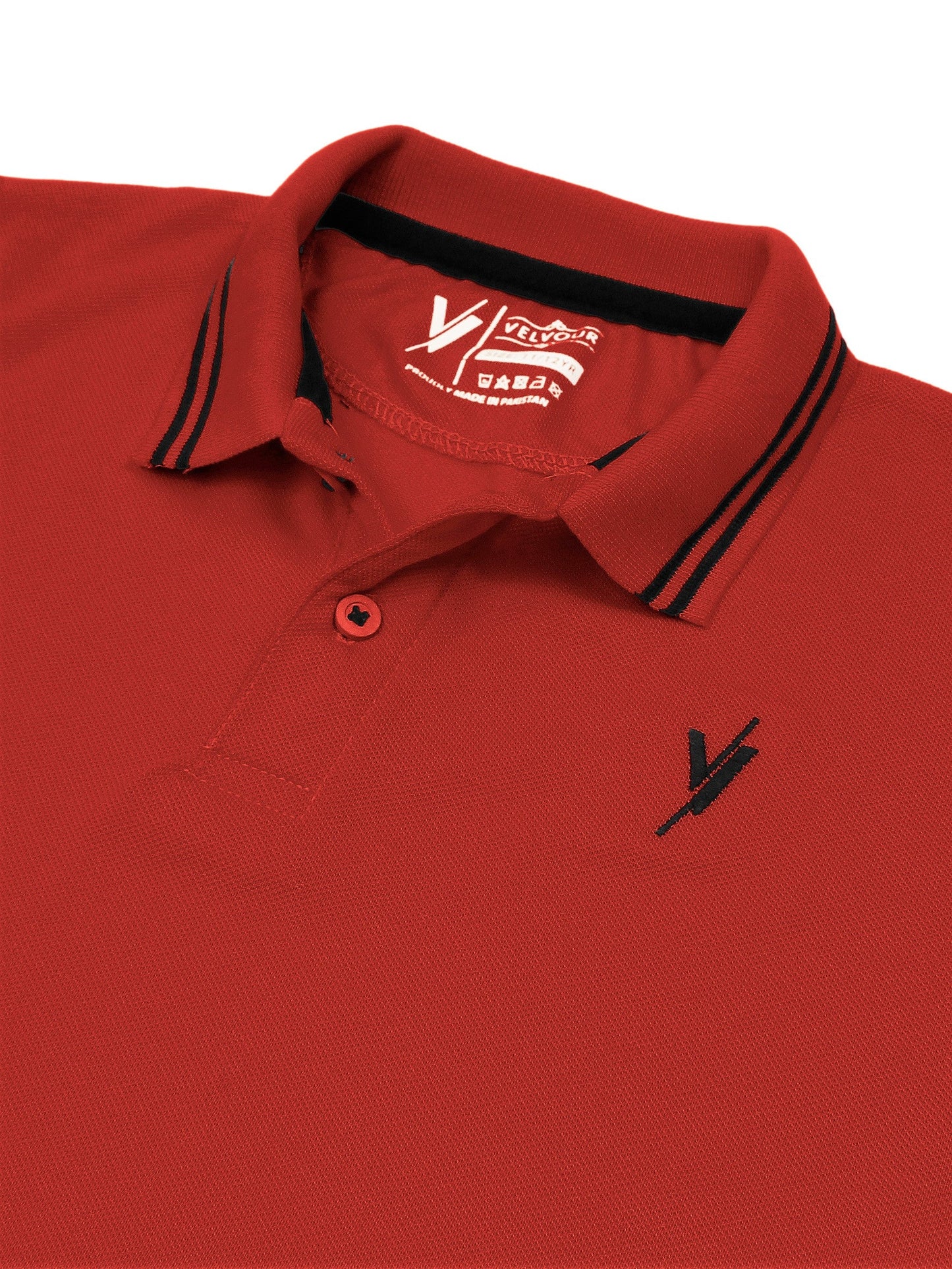 Tipping Collar Plain Polo Shirt VP11-B