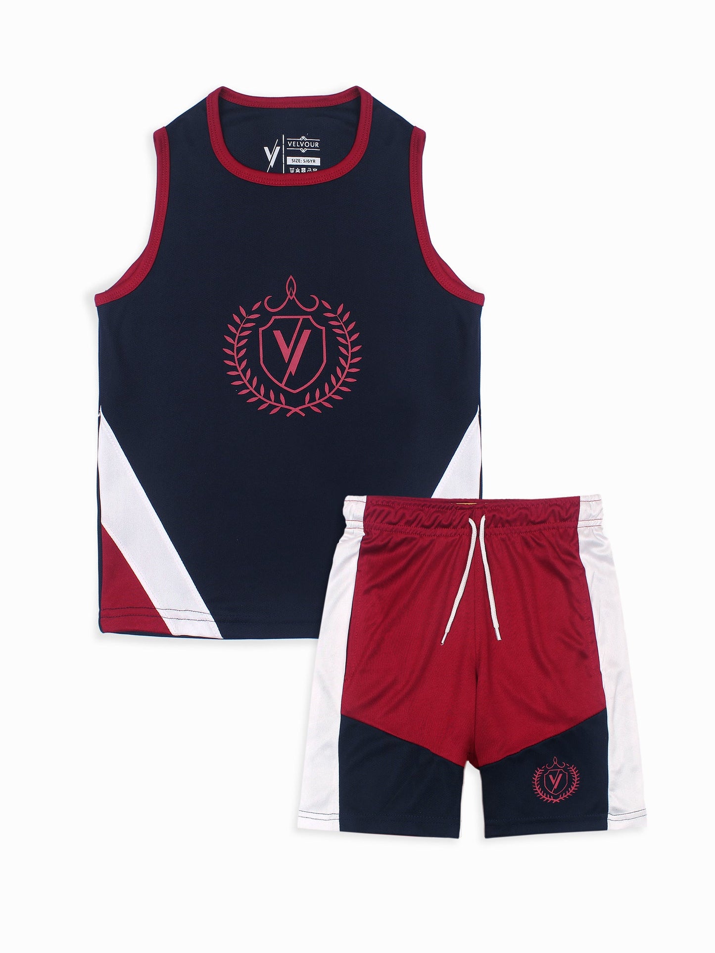 Sleeveless Tracksuit For Boys & Girls VST63-B