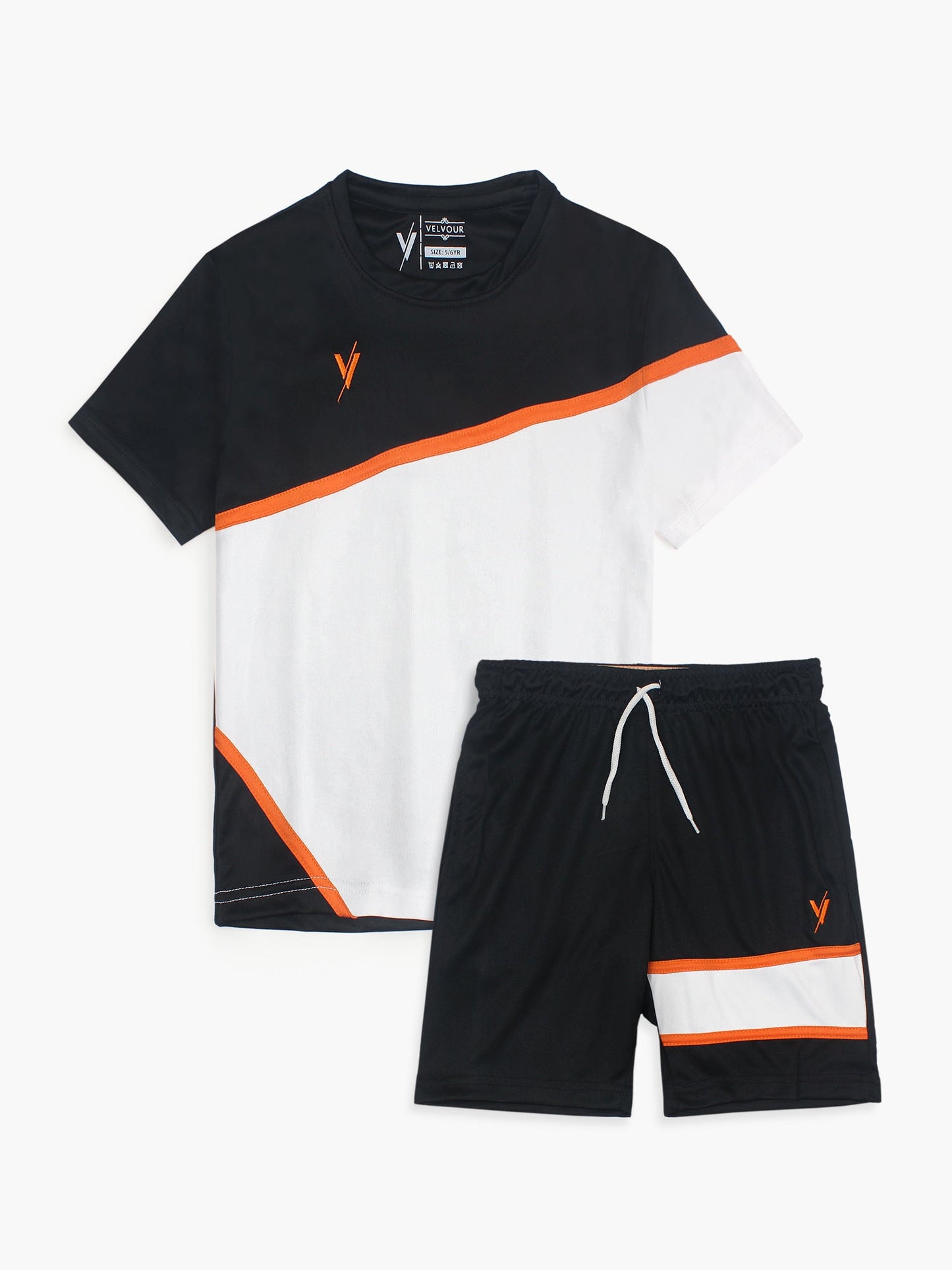 Tracksuit For Boys & Girls Poly athletic Fabric VST57-B