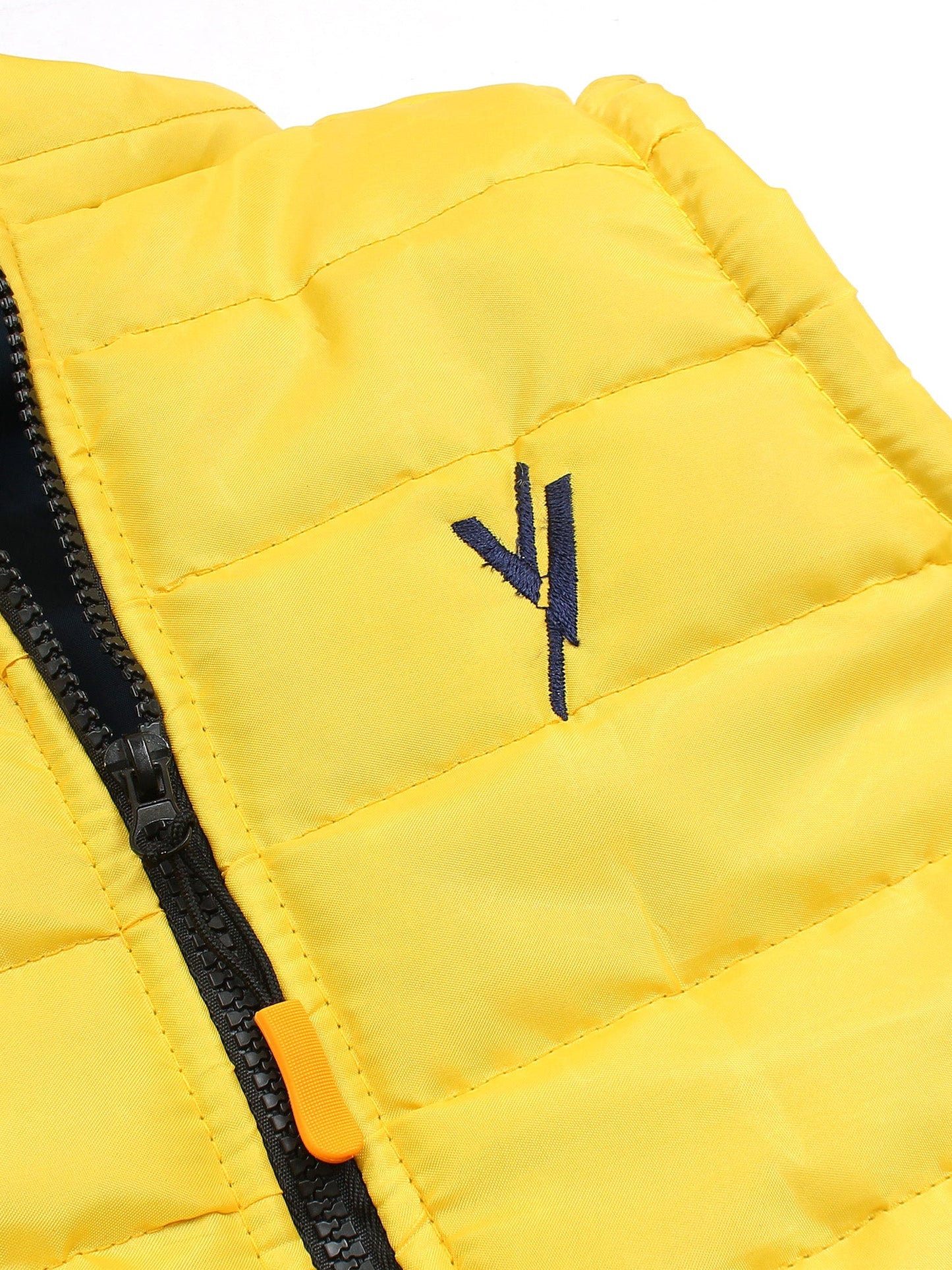 Sleeveless Puffer Jacket Boys & Girls VJ02-E Yellow