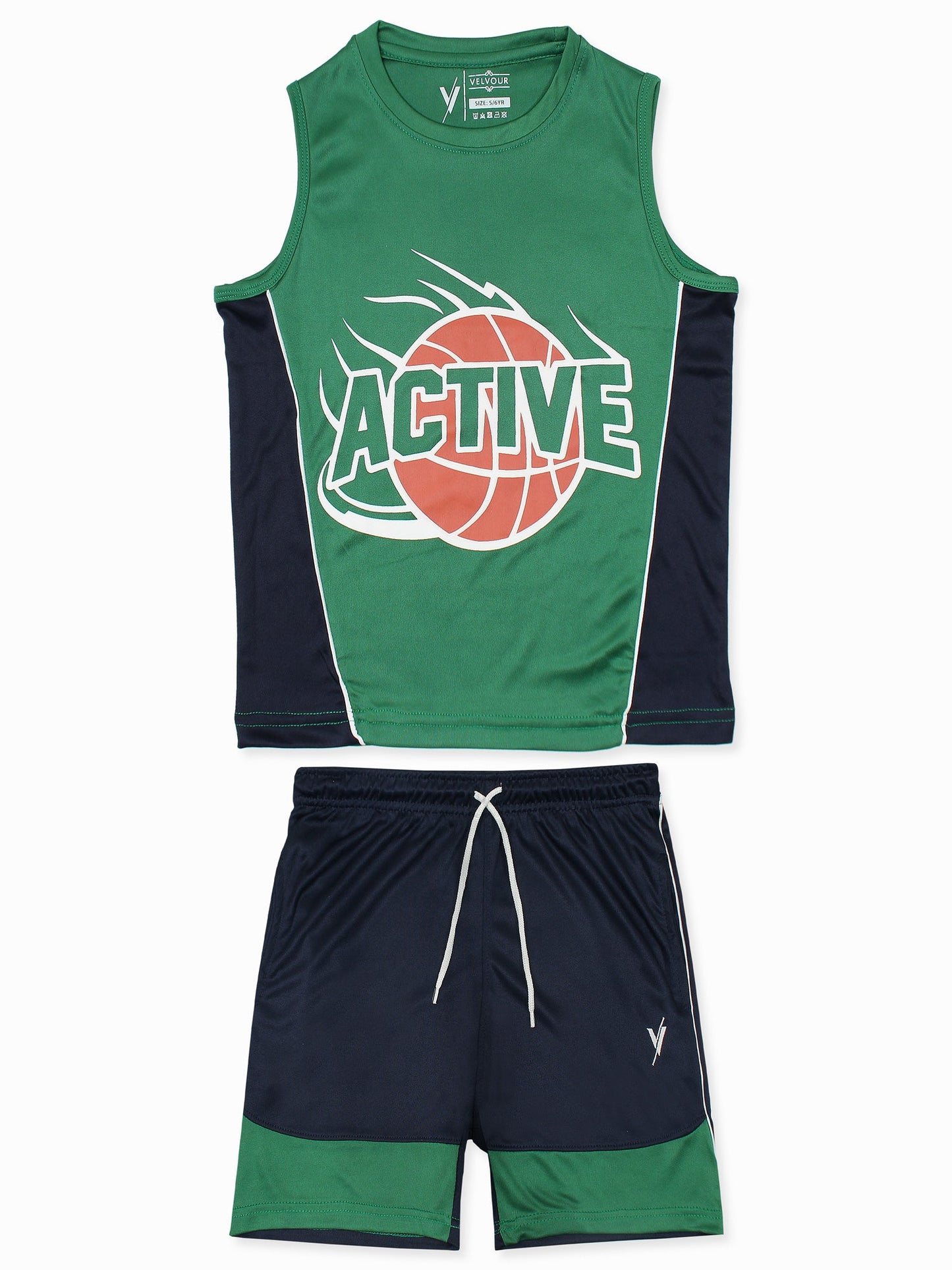 Sleeveless Tracksuit For Boys & Girls VST60-B