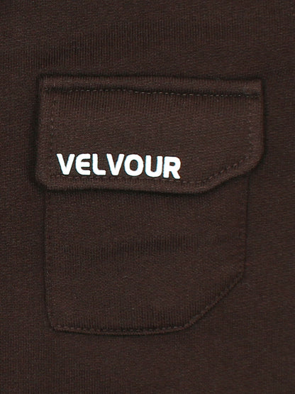 Mock Neck Tracksuit For Boys & Girls, Fleece #VWT26-A