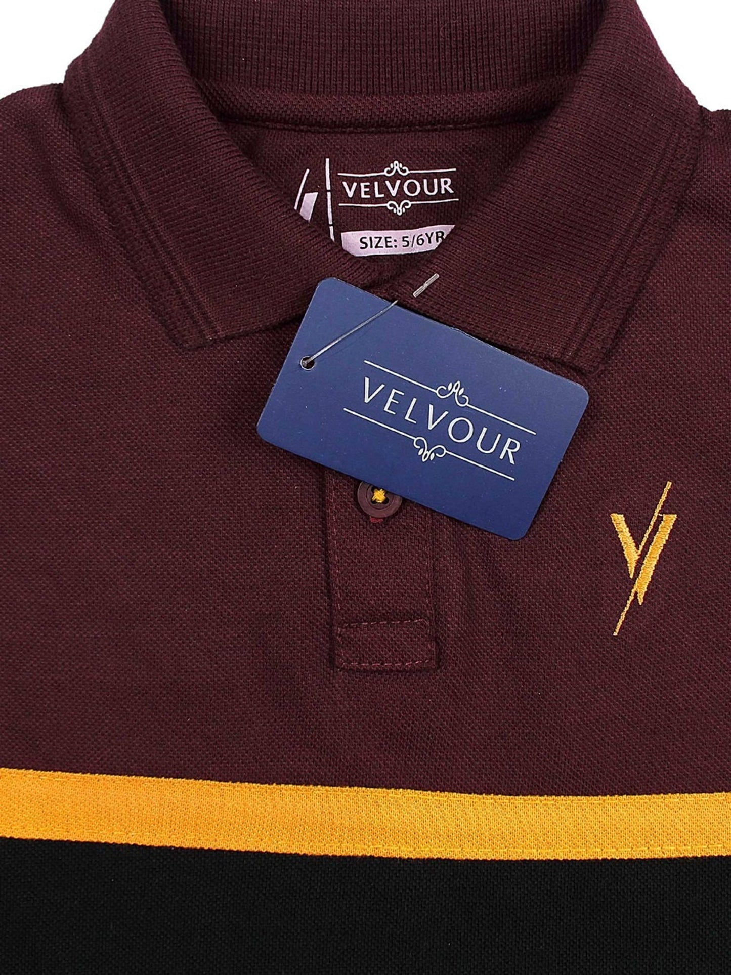 Boys Polo Shirt by Velvour Art# VP04-A