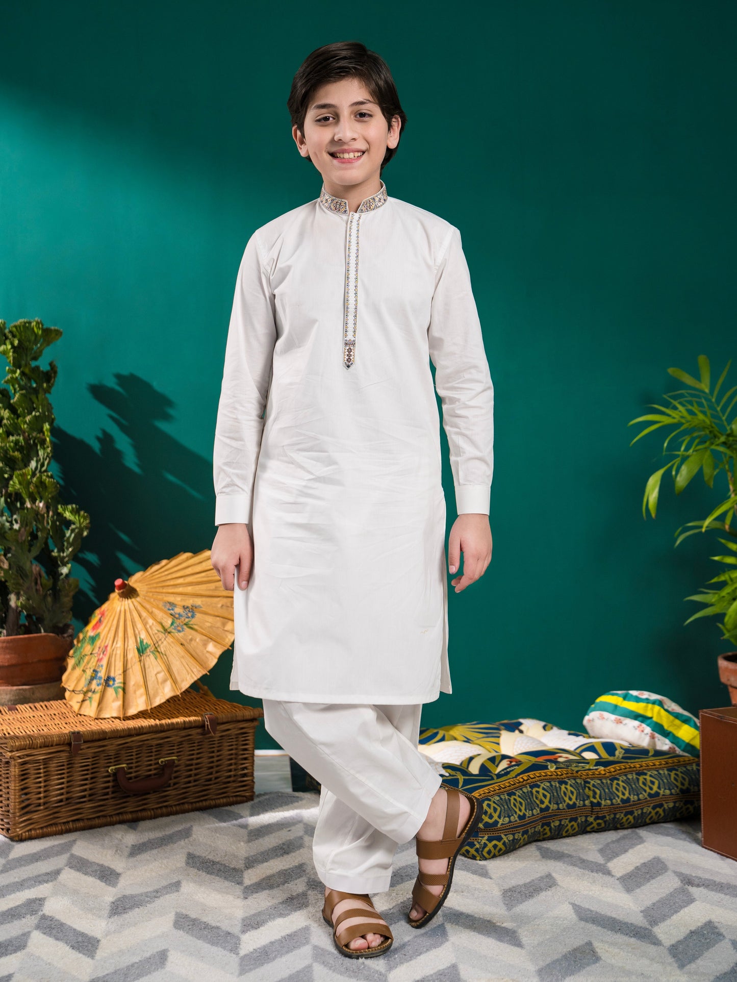 Boys Kurta Shalwar Suit Set ART VB120