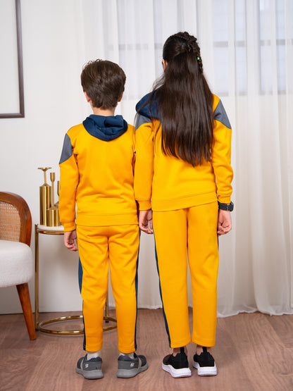 Hooded Tracksuit For Boys & Girls, Fleece #VWT29-A