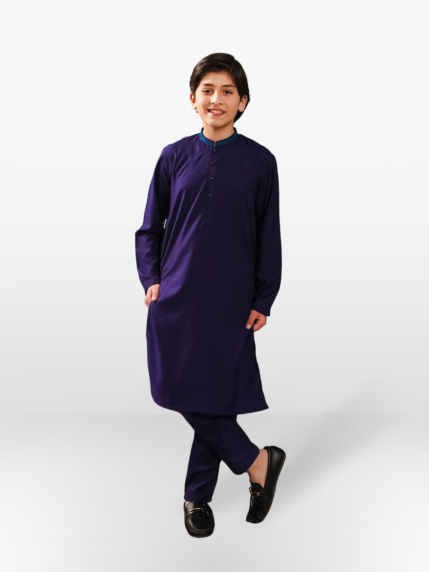 Boys Kurta Trouser Suit 2Pc VB172-B