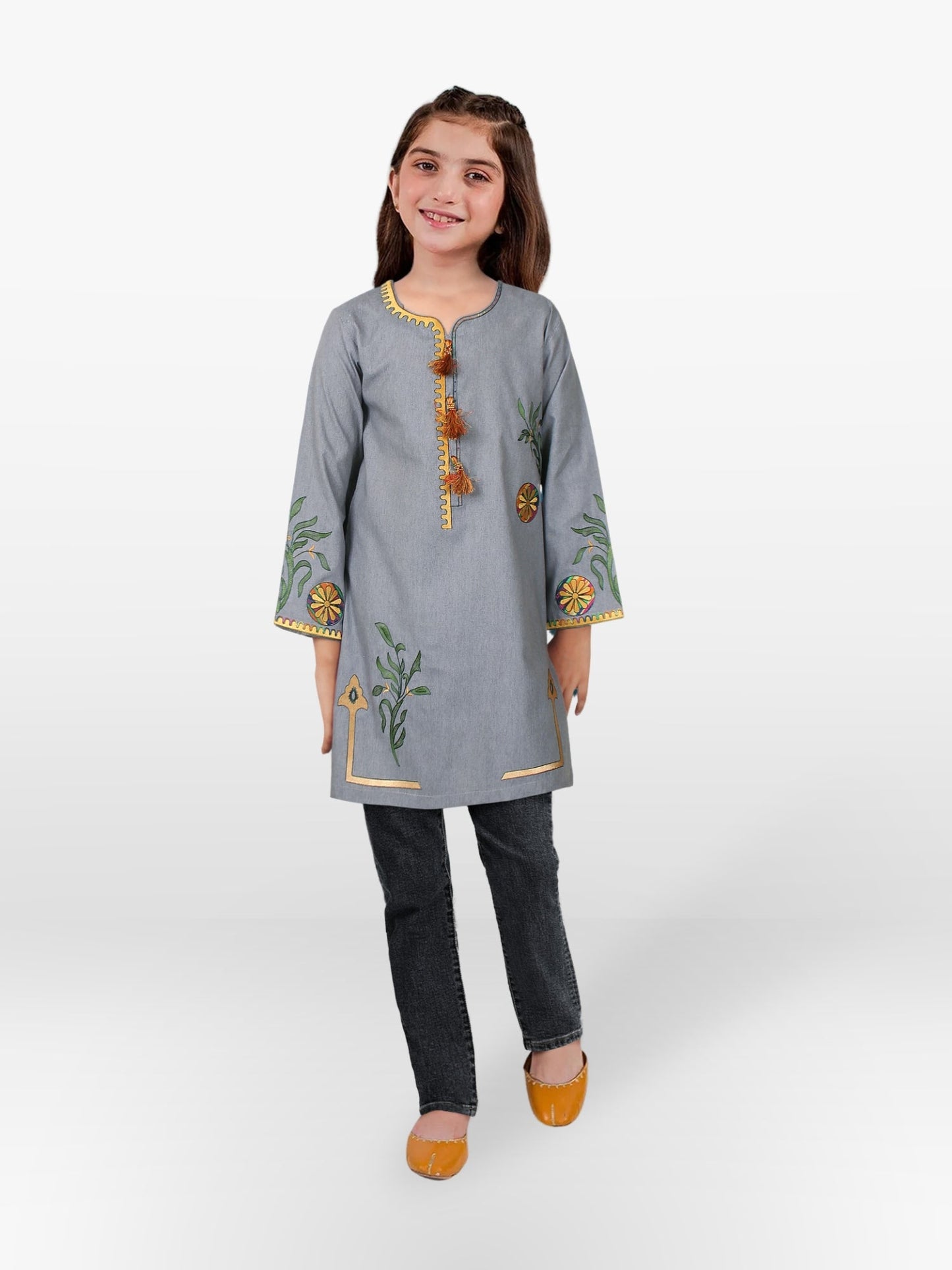 Girls Summer Kurti Tunic VG86