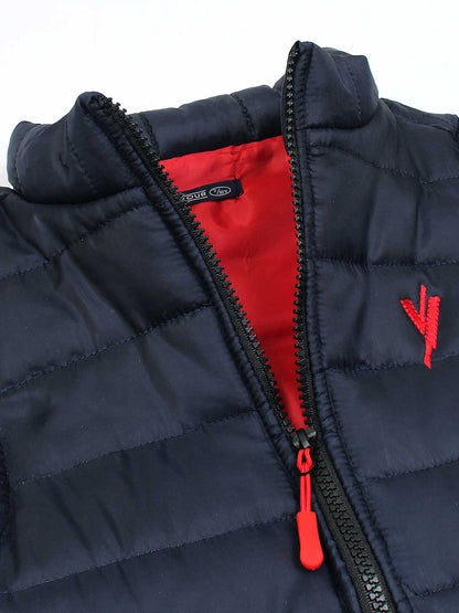 Sleeveless Puffer Jacket Boys & Girls VJ02-C Navy