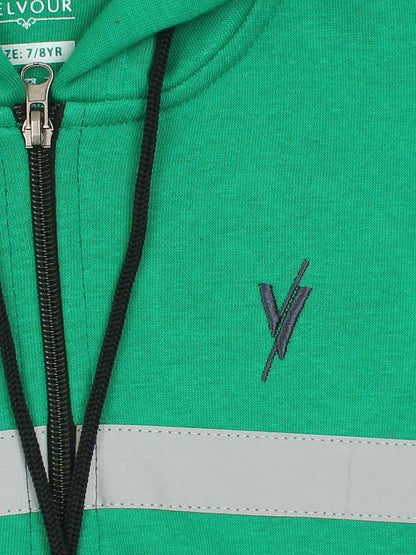 Hooded Tracksuit For Boys & Girls, Cotton Fleece #VWT15-B