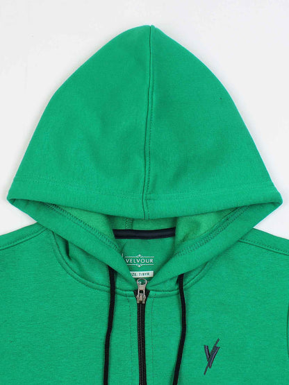 Hooded Tracksuit For Boys & Girls, Cotton Fleece #VWT15-B