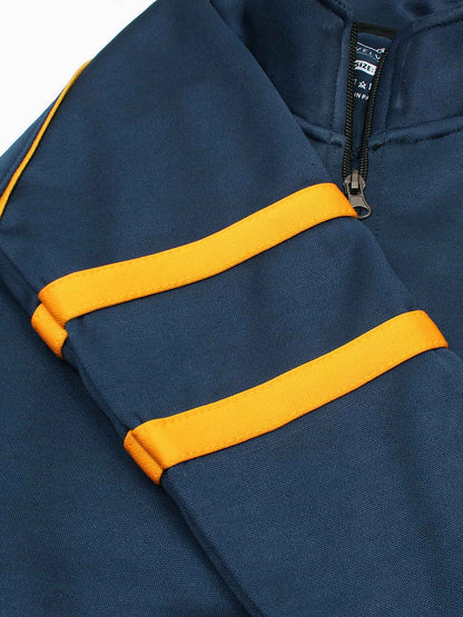 Mock Neck Tracksuit For Boys & Girls, Fleece #VWT21-A