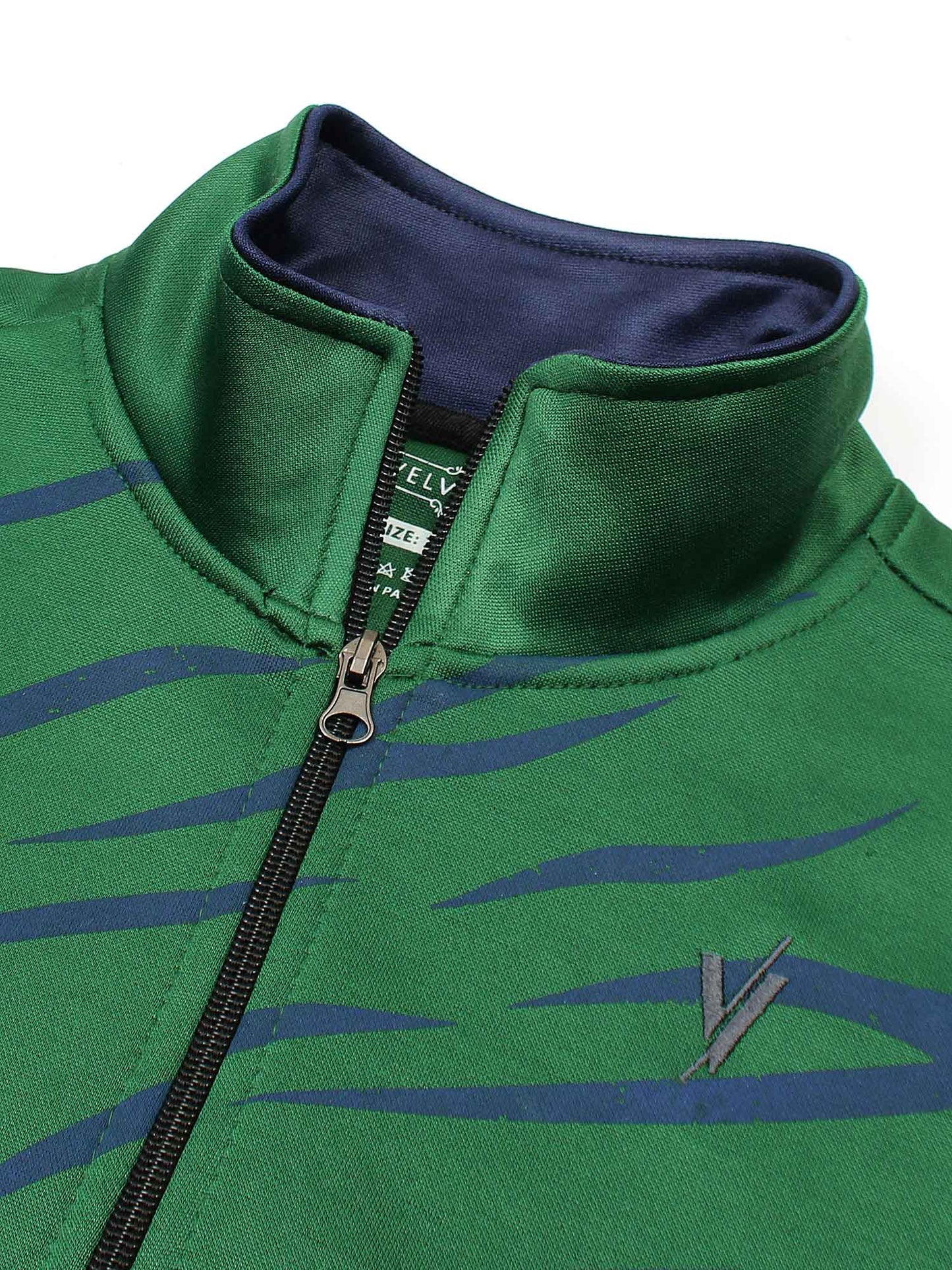 Mock Neck Tracksuit For Boys & Girls, Fleece #VWT27-A