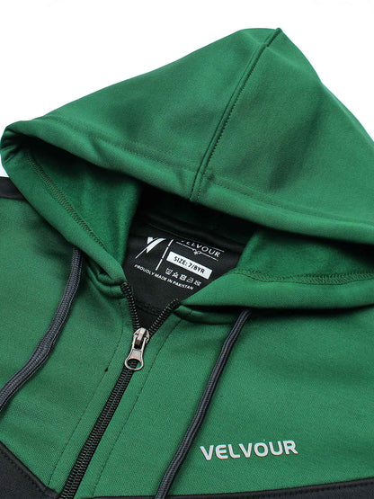 Hooded Tracksuit For Boys & Girls, Fleece #VWT29-C