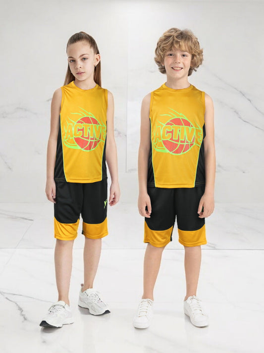 Sleeveless Tracksuit For Boys & Girls VST60-C