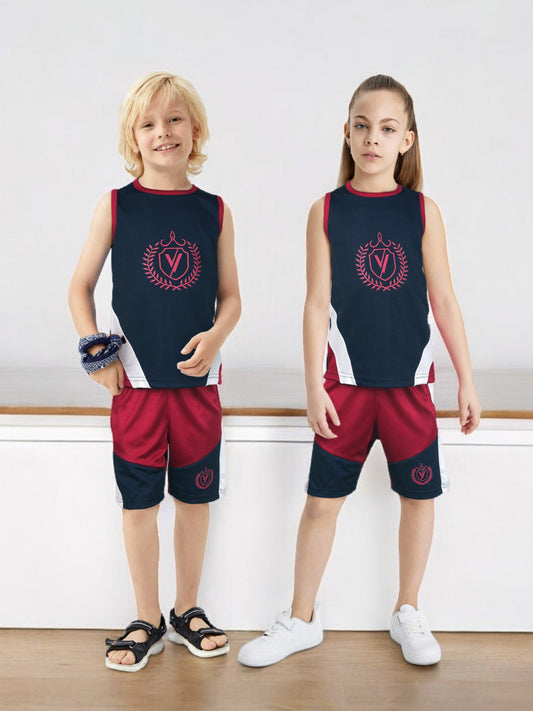 Sleeveless Tracksuit For Boys & Girls VST63-B