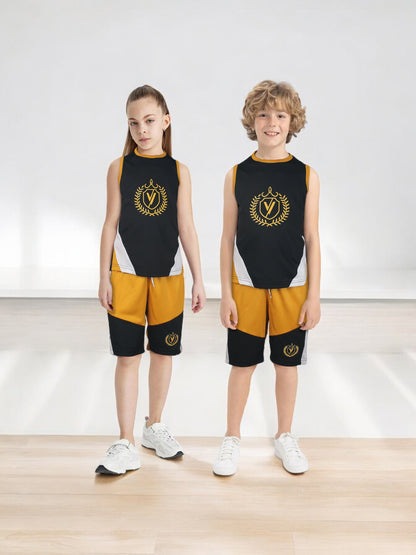 Sleeveless Tracksuit For Boys & Girls VST63-C